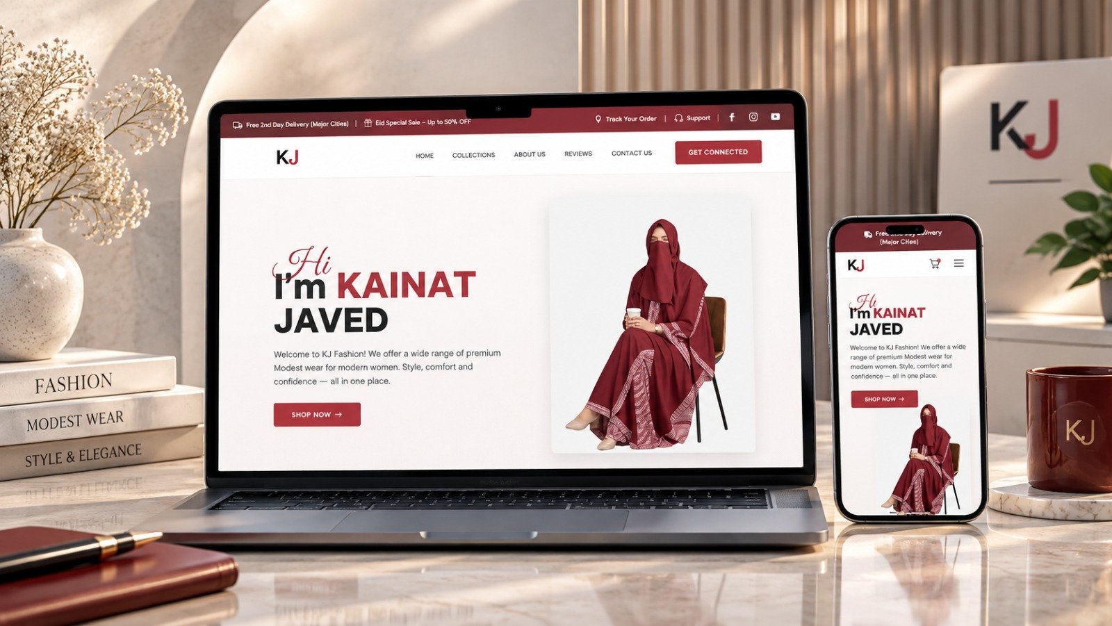 Kainat Portfolio Website