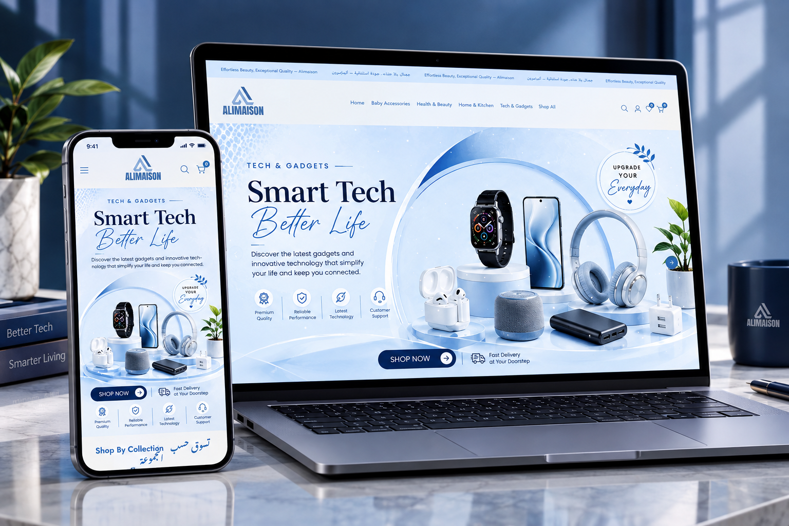 Alimaison - Tech & Gadgets Shopify Store